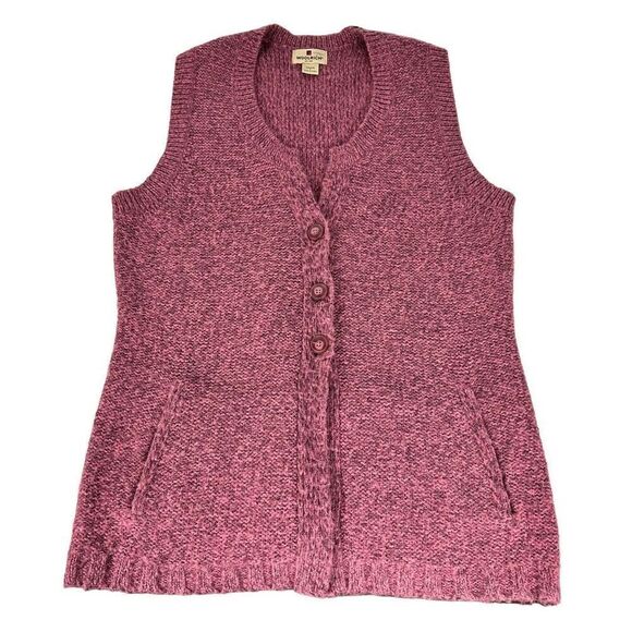 Woolrich Womens size Large Sweater Vest - Picture 1 of 8